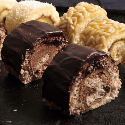 Pionono filled with Chocolate